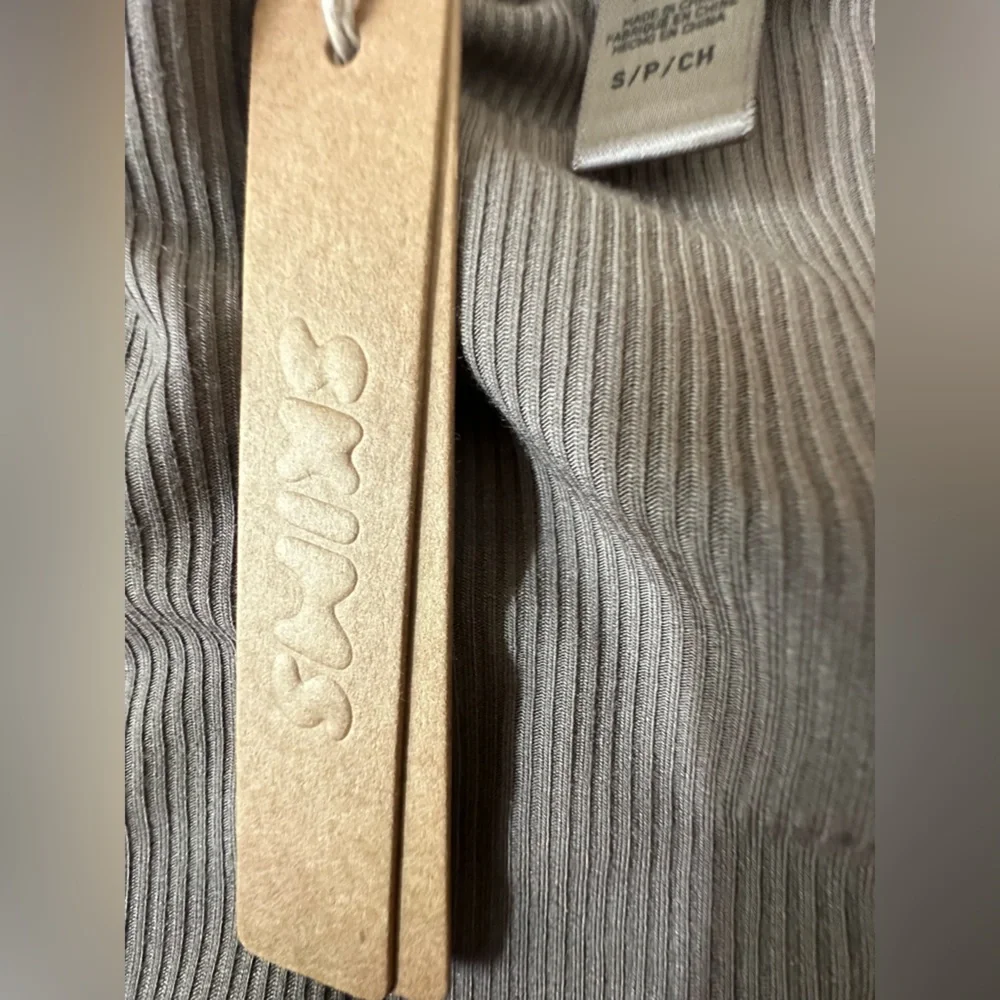 NWT SKIMS Soft Lounge Mock Neck Long Sleeve Dress Size SMALL - Picture 3 of 10